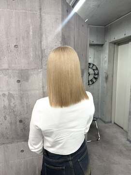 インク 渋谷(INK.) 複雑履歴からハイベージュ