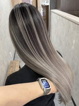 ルーゼン(LUXEN) 【LUXEN】ホワイトバレイヤージュ