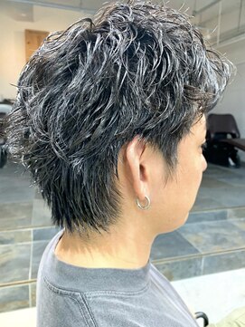 キジ(kiji) 久屋大通色気メンズショートビジネスマンメンズショートパーマ