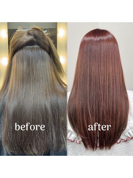 セレスト 福岡天神店(CELESTE) ★髪質改善★縮毛矯正【甲斐】カシミアストレート