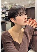 ショートカットショートヘアコンパクトショートボブ丸みショート