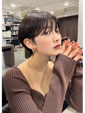 アビー(ABBEY4) ショートカットショートヘアコンパクトショートボブ丸みショート