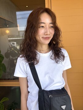 シングス(Sings) ロングヘア×パーマ