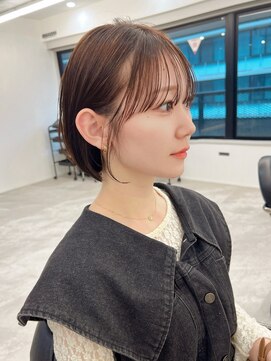 メルバイグラフ 梅田(mel by GRAFF) 【ミニボブ】ナチュラルボブ/ストレートボブ/ショートボブ