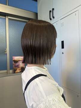 サンド 鹿児島中央(sand) 結べるパツっとボブ