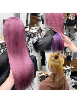 ネクスト 池袋(NEXT) インナーカラー/ピンク/パープル