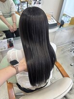 ヘアー アピッツ(hair a p i t s)&nbsp;透明感たっぷりカラー☆Blue black