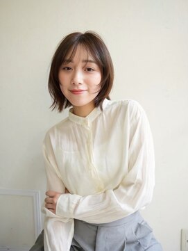 ランプ 柏(Lamp) 小顔効果◎レイヤーボブ×シースルーバング