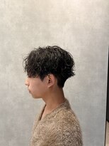 メンズサロン ルーブ 新潟(メンズサロンLOOB) センターパート波巻きパーマッシュツイスパメンズパーマ