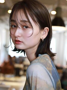 ウタ 一宮店(UTA)の写真/【一宮★1月OPEN】第一印象を決める顔周りはおまかせ♪計算ずくの骨格カットで理想をカタチに＊