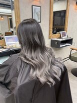 サニー 渋谷(SUNNY) バレイヤージュ、ハイライト、レイヤーカット、ダブルカラー