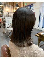 セットアップ 倉敷中庄店(SET-UP) 顔周りレイヤー切っぱなしボブ大人ガーリー