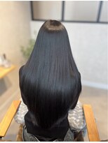 ベアーフルート 新潟店(BearFruit)&nbsp;髪質改善カラー/うる艶ストレート/ロング/髪質改善
