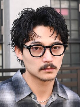 フィフス 渋谷(fifth) 渋谷アクティブショート緩めルーズショートパーマビジネスヘア