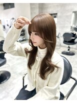 アンダーバーホワイト(_WHITE)&nbsp;完璧な似合わせカット× ヘーゼルベージュ♪