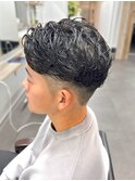 初めてのパーマにおすすめ　フェザーパーマ　簡単セット　七隈駅