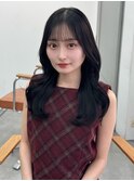 結べるレイヤーカット　赤み消しカラー