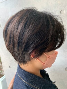 アン 登戸(un) 骨格補正クールショート/イルミナカラー【髪質改善オージュア】