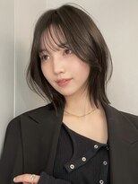 トイ(TOI)&nbsp;韓国風ボブレイヤーカット/グレージュ