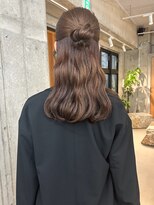 オムズ 大須店(OM's)&nbsp;ハーフアップお団子/ハーフアップ/ヘアセット/ヘアアレンジ