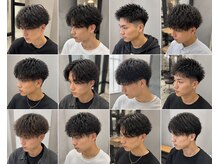 Spec Holder 藤井寺 Men's salon 【メンズカット/メンズパーマ/ツイストスパイラル】の雰囲気(様々なパーマスタイルが可能です!一人一人に合うパーマを提案!)