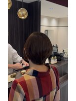 アース エレガンス 吉祥寺店(EARTH Elegance)&nbsp;雨の日も広がりゼロ！圧倒的ツヤとまとまりのショートボブ