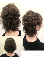 ブリエ(briller) TAKAKOstyle☆波ウェーブのショートアレンジ