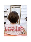 艶髪×クラシカルショート♪縮毛矯正<二子玉川店> 