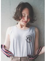 カライング(ing)&nbsp;【＋～ing】外ハネが可愛いマニッシュbob【畠山竜哉】