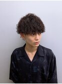 メンズカットパーマ