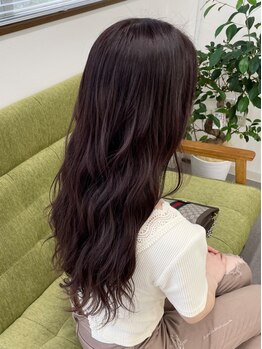 ルートヘアー(ROUTE HAIR)の写真/うねらず綺麗にまとまるミルボンの《マイフォーストリートメント》導入◎褪色抑制効果でカラー持続◎