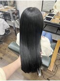 【ORO】艶グレーブラックヘア 浅見