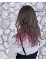 モアナ バイ ヘッドライト 駒沢大学店(Moana by HEADLIGHT)&nbsp;Moana【駒沢】#インナーカラー#ピンクカラー#イヤリングカラー