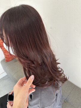 アコレ カリテ 草津店(ACCOLE qualite) 春らしさ♪ピンクブラウンカラー