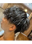 ツイスト ツイスパ 波巻き パーマ