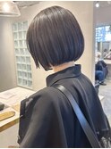 前下がりボブ/ミニボブ/切りっぱなしボブ　銀座/東銀座