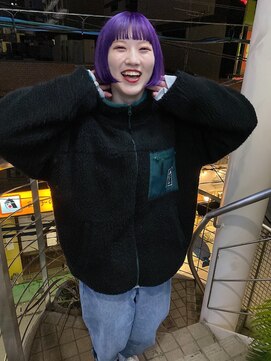 フィン(fin,) fin,/ブリーチ/パーマ/ハイトーン/ダブルカラー/インナーカラー