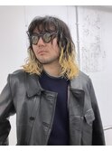 グランジパーマ×ハイライト