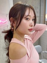 シー バイ ロンド 新宿(Sea by Lond) 韓国風前髪×レイヤーカット【髪質改善/新宿/レイヤーカット】