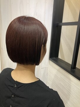 アンプリフィア(amplifier) コンパクトボブ×パープルピンク