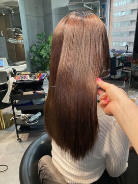 ヴィオラスバイポッシュ ギンザ(Violus by Posh GINZA) 美髪矯正by縮毛矯正(アルカリ矯正)