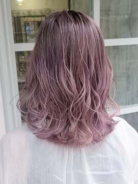ヘアアンドビューティ ガーデン ベルモール店(HAIR AND BEAUTY GARDEN) ダブルカラーバレイヤージュインナーカラー白髪ぼかしハイライト
