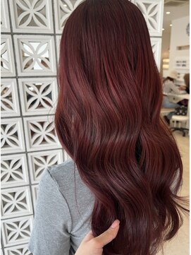 フレックスターバンザコウジ(flex turban Zakoji) チェリーレッドカラー