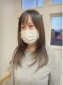 ウルフ裾カラー
