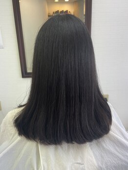 アンプリュスヘアデザイン(1+un plus Hair Design)の写真/【92％天然由来成分”villaLodola”】ダメージレス×確かな発色を叶える髪質改善カラーで褒められヘアへ＊