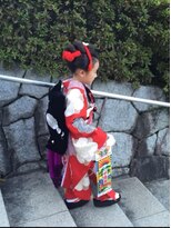 リノカヒリ(Lino kahili)&nbsp;七歳のお祝い