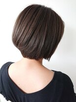 アウリイバイイルヘアー(Aulii by illu hair) 品のあるショートボブ×艶感ブルーベージュ◇