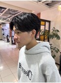 毛流れセンターパート【坂根】