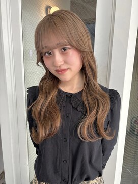 カシェル(cashel) 中明度ミルクティグレージュ/ブリーチ