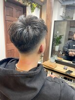 ヴースヘアデザイン(vou's hair design)&nbsp;スキンフェード＋パーマ